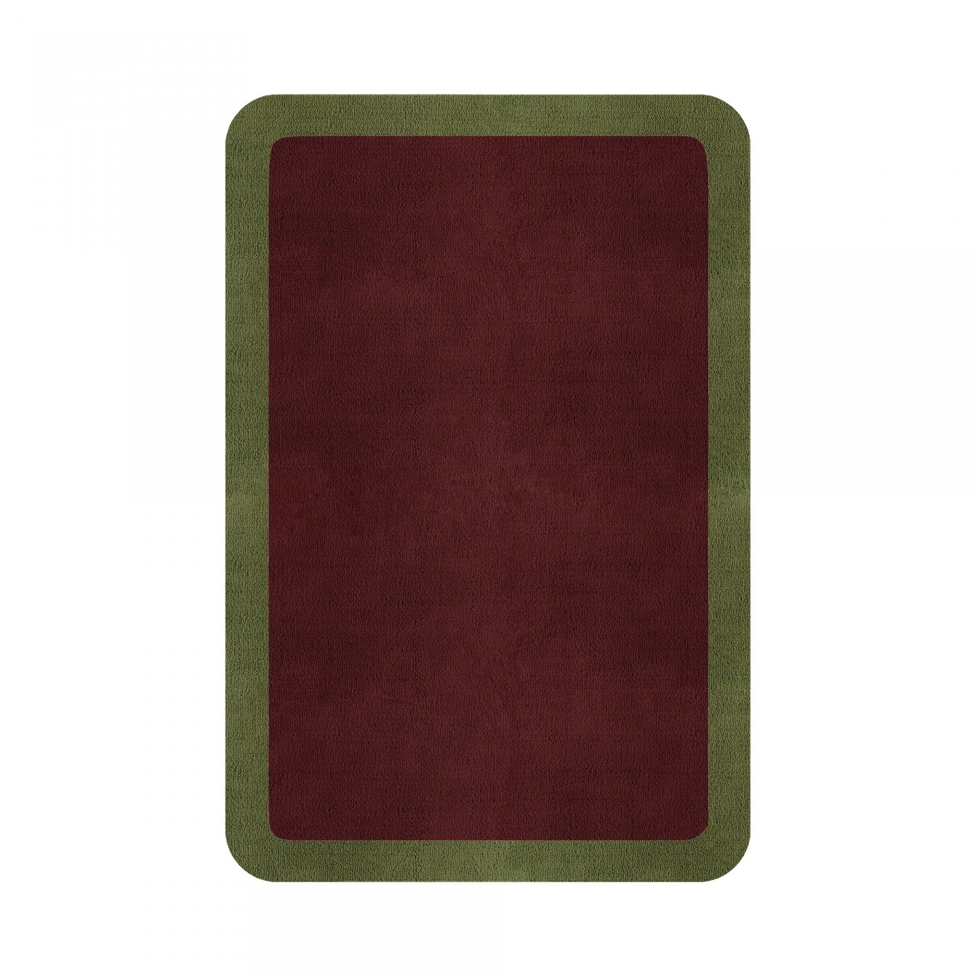BORDER ATELIER BORDEAUX ALFOMBRA REDONDEADA