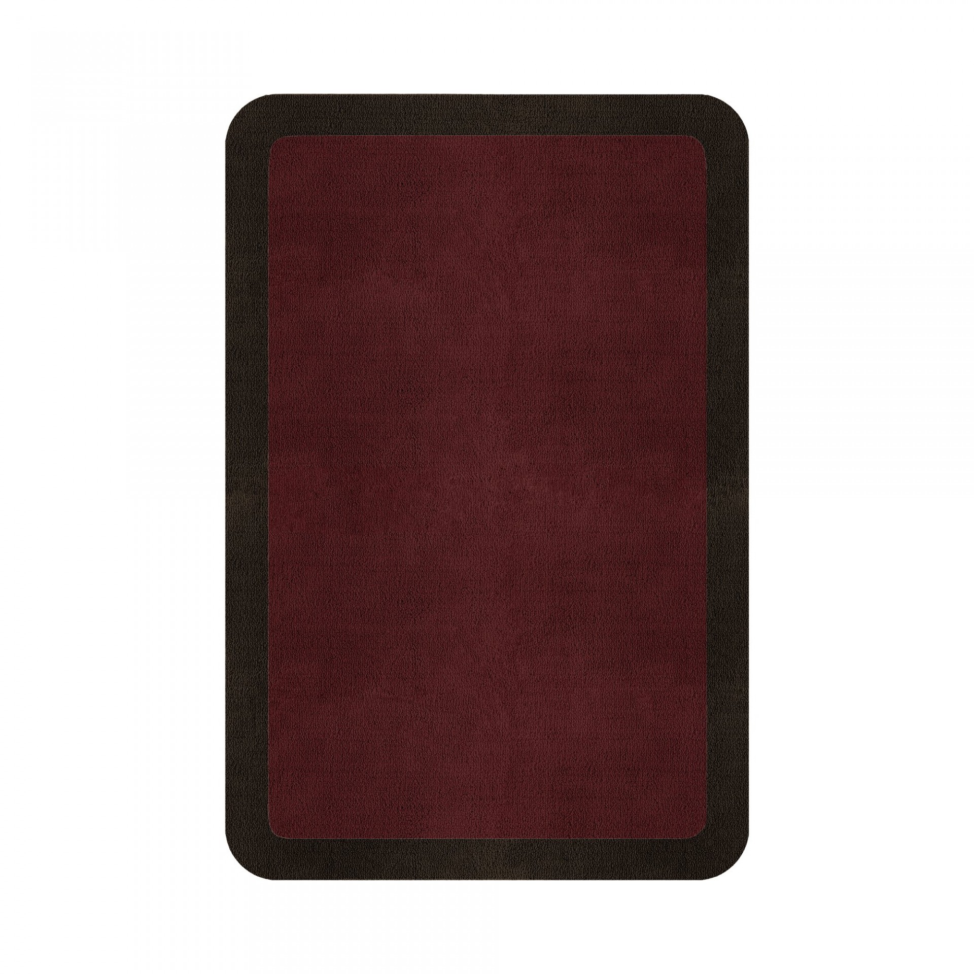 BORDER ATELIER BORDEAUX ROUNDED EDGE AREA RUG