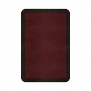 BORDER ATELIER BORDEAUX ROUNDED EDGE AREA RUG BORDER ATELIER BORDEAUX ROUNDED EDGE AREA RUG