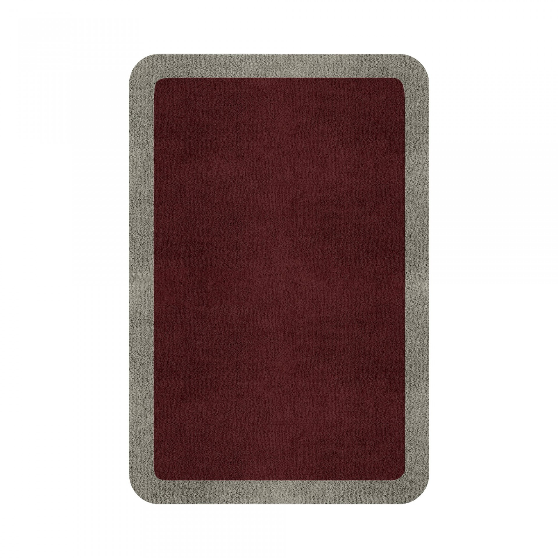 BORDER ATELIER BORDEAUX TAPETE CANTOS REDONDOS