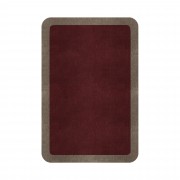 BORDER ATELIER BORDEAUX ROUNDED EDGE AREA RUG