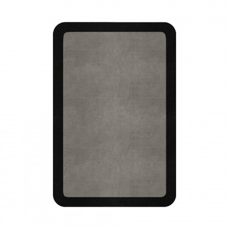 BORDER ATELIER METAL ROUNDED EDGE AREA RUG BORDER ATELIER METAL ROUNDED EDGE AREA RUG