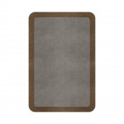 BORDER ATELIER METAL ROUNDED EDGE AREA RUG BORDER ATELIER METAL ROUNDED EDGE AREA RUG