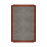 BORDER ATELIER METAL ROUNDED EDGE AREA RUG BORDER ATELIER METAL ROUNDED EDGE AREA RUG