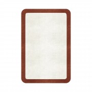 BORDER ATELIER SNOW ROUNDED EDGE AREA RUG BORDER ATELIER SNOW ROUNDED EDGE AREA RUG